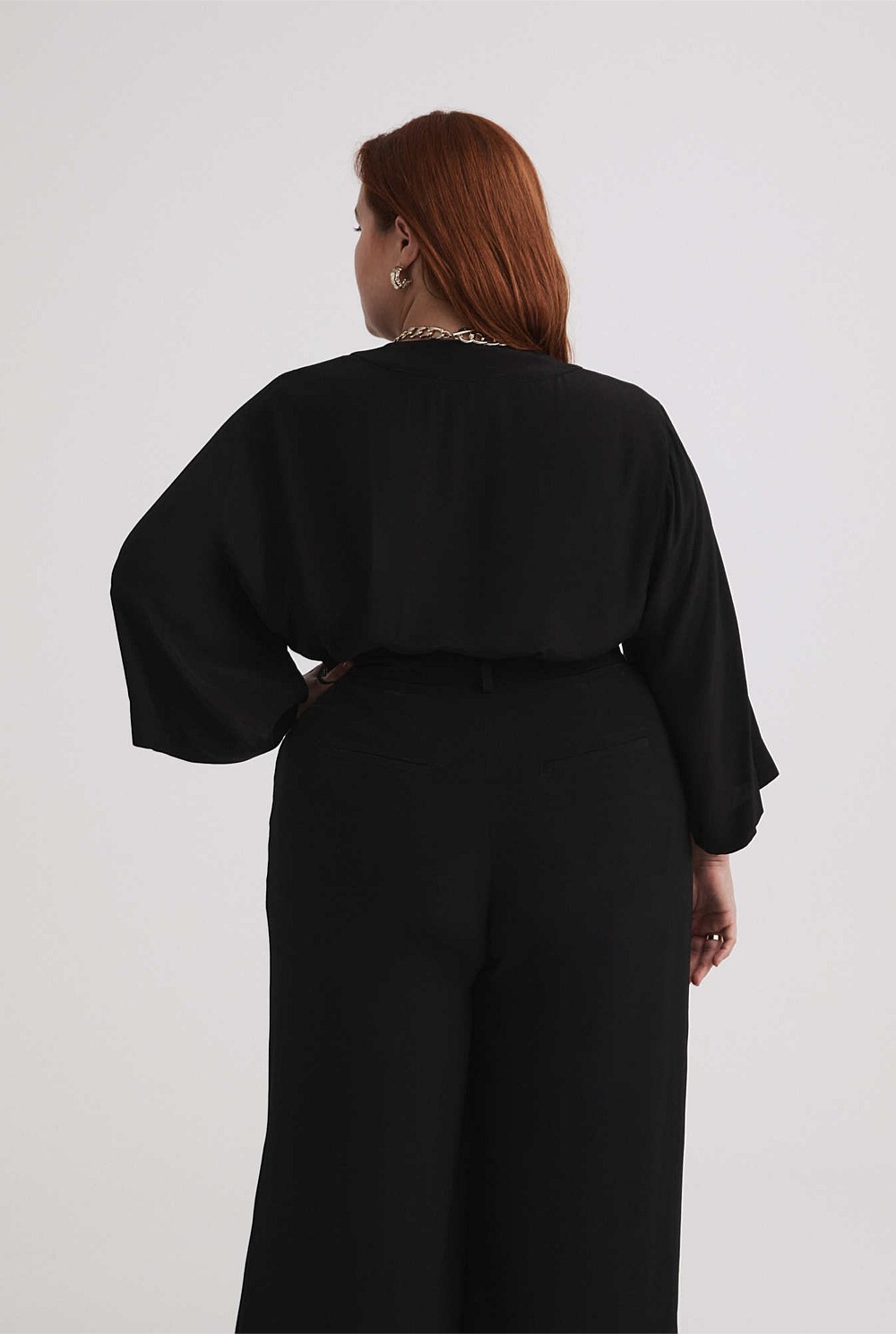 Kaftan V Neck Blouse