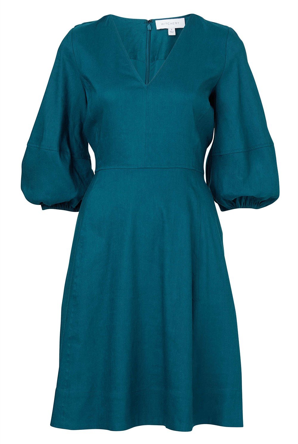 Stretch Linen Viscose Dress