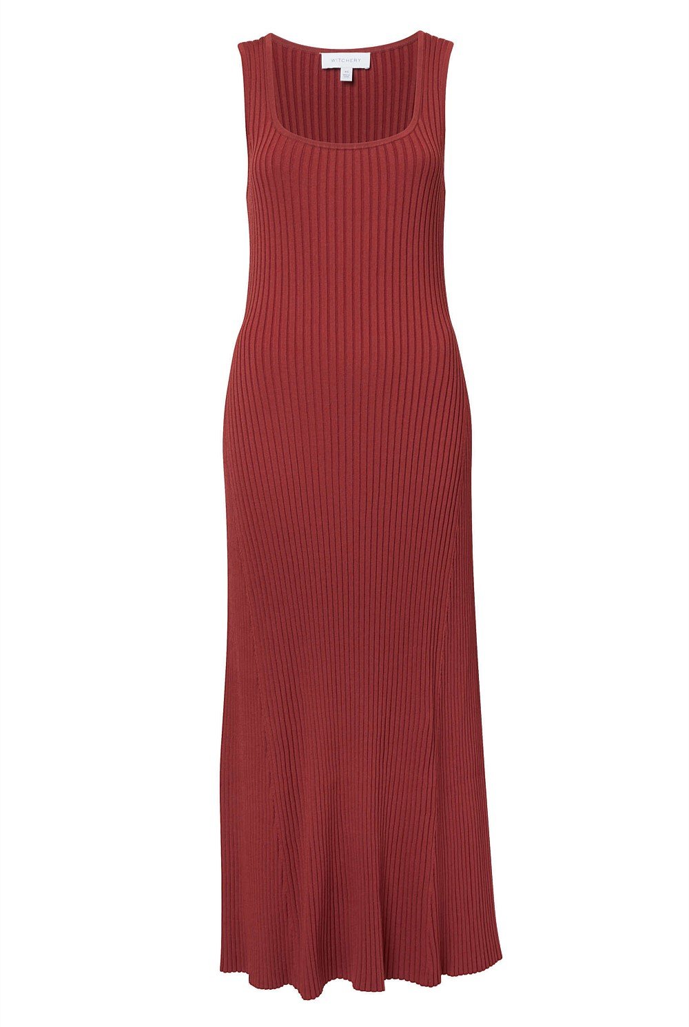 Crepe Knit Midi Dress