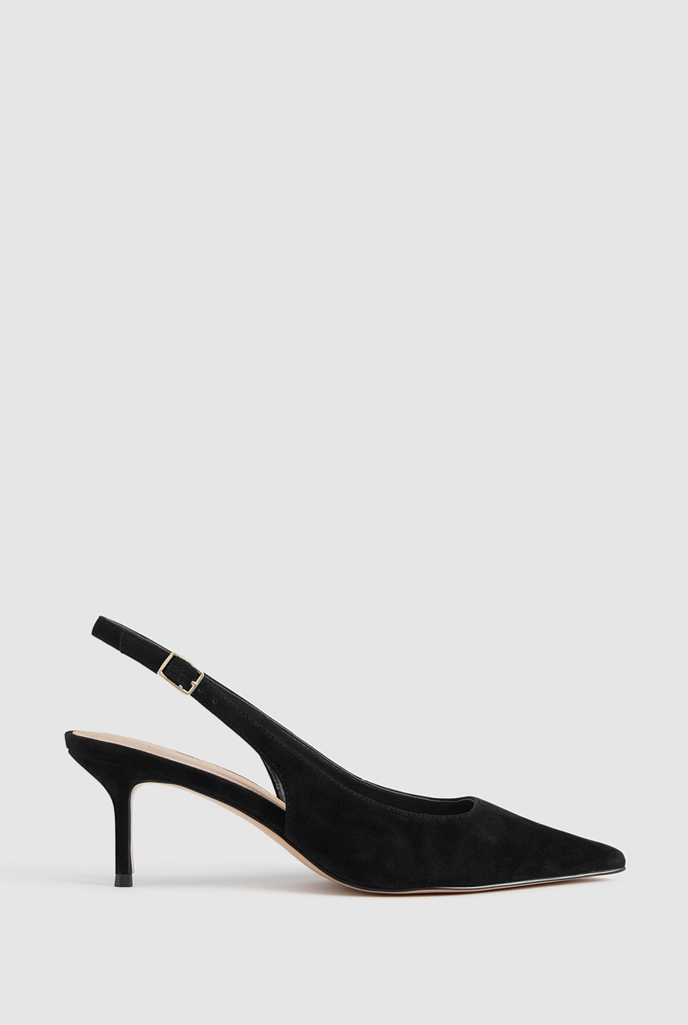 Sling Back Suede 65mm Heel
