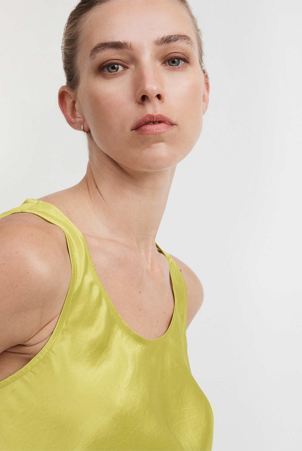 Acetate Slip Dress