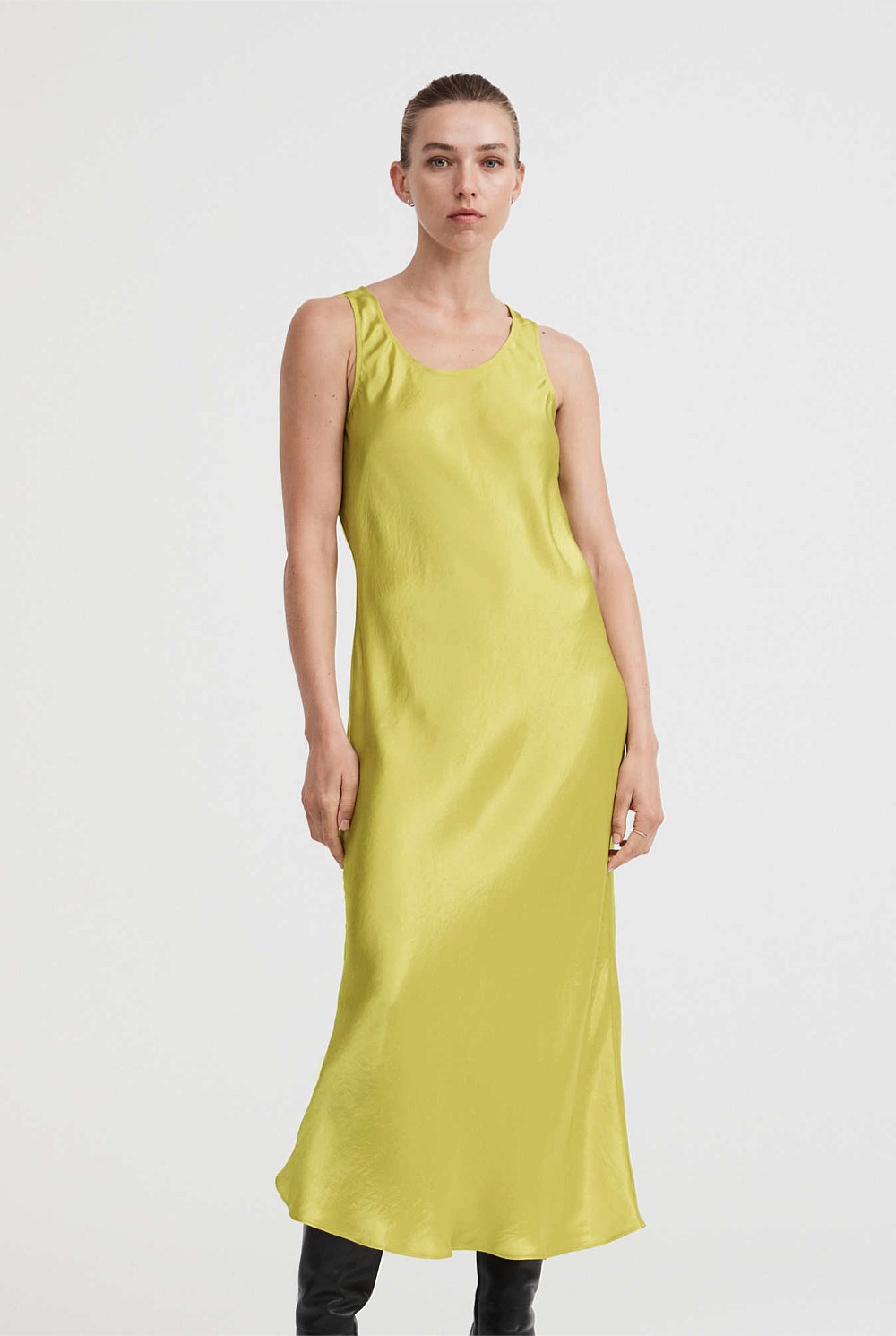 Acetate Slip Dress