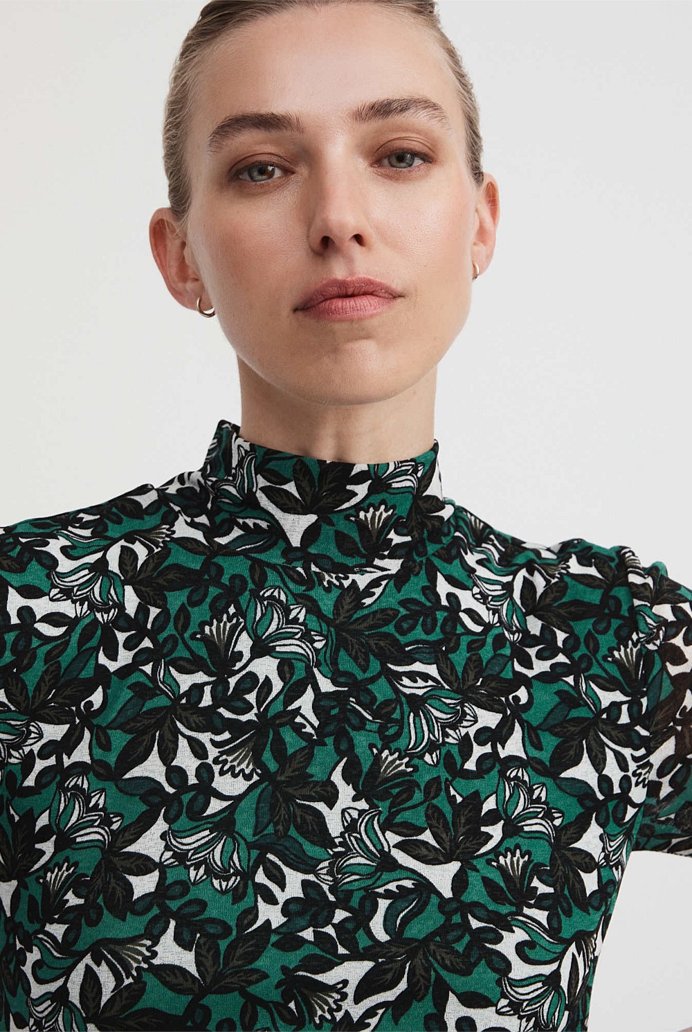 Mesh Folk Blossom Dress