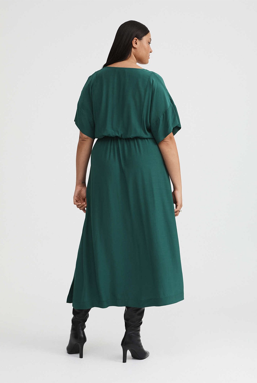 Modern Maxi Shirt Dress