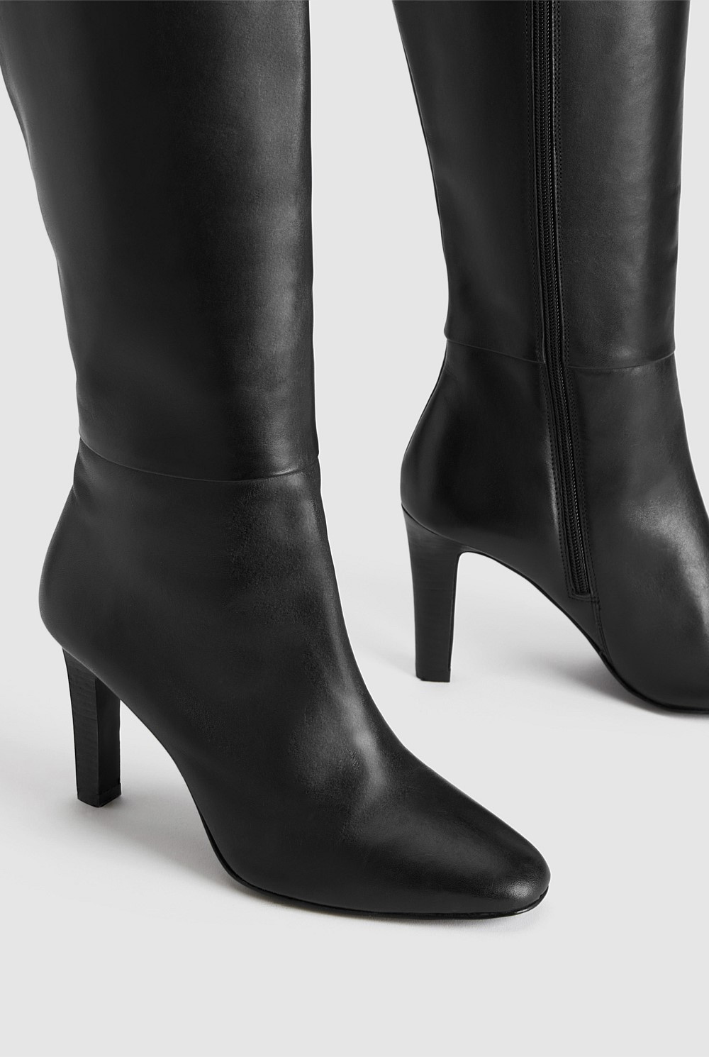 Knee High Leather Boot