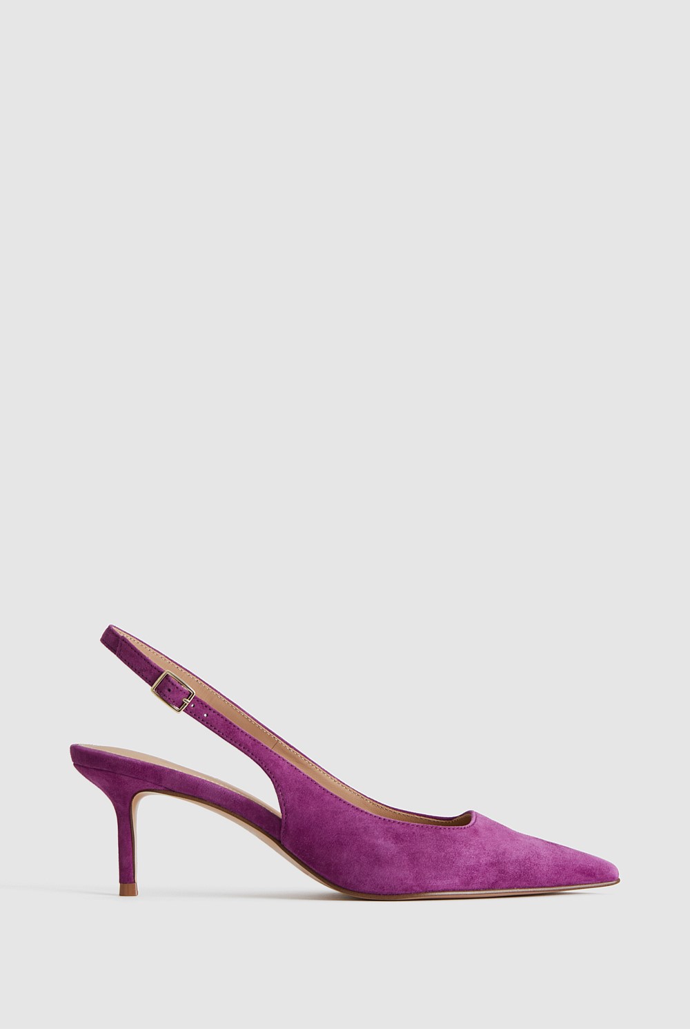 Sling Back Suede 65mm Heel
