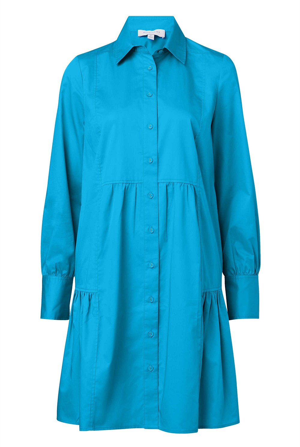 Cotton Mini Shirt Dress