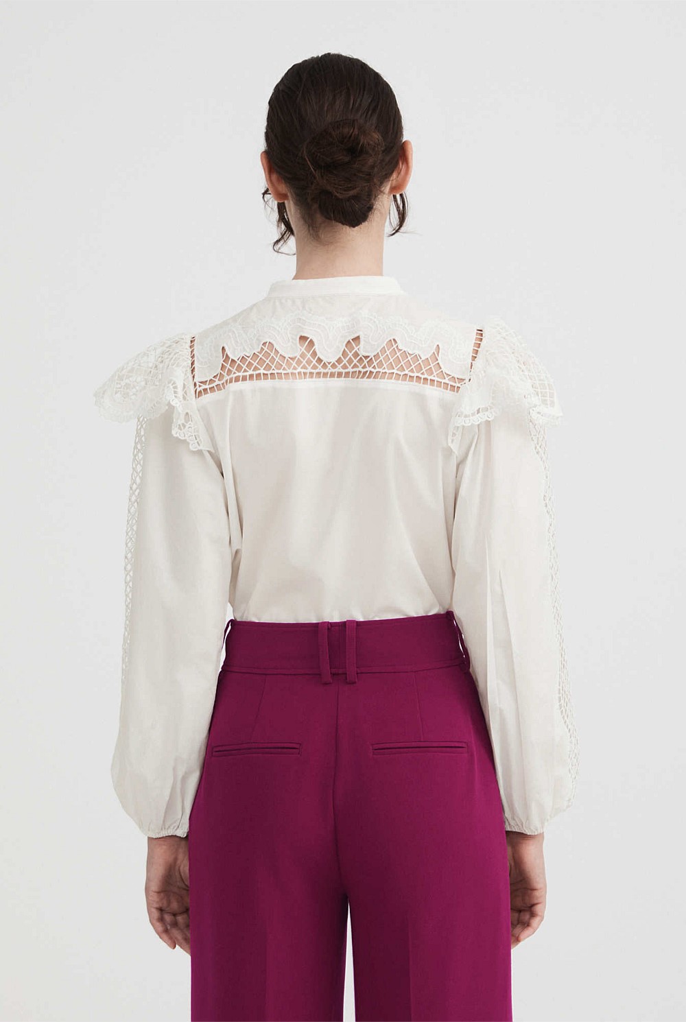 Cotton Lace Blouse