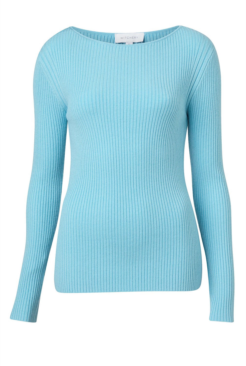 Boat Neck Rib Knit