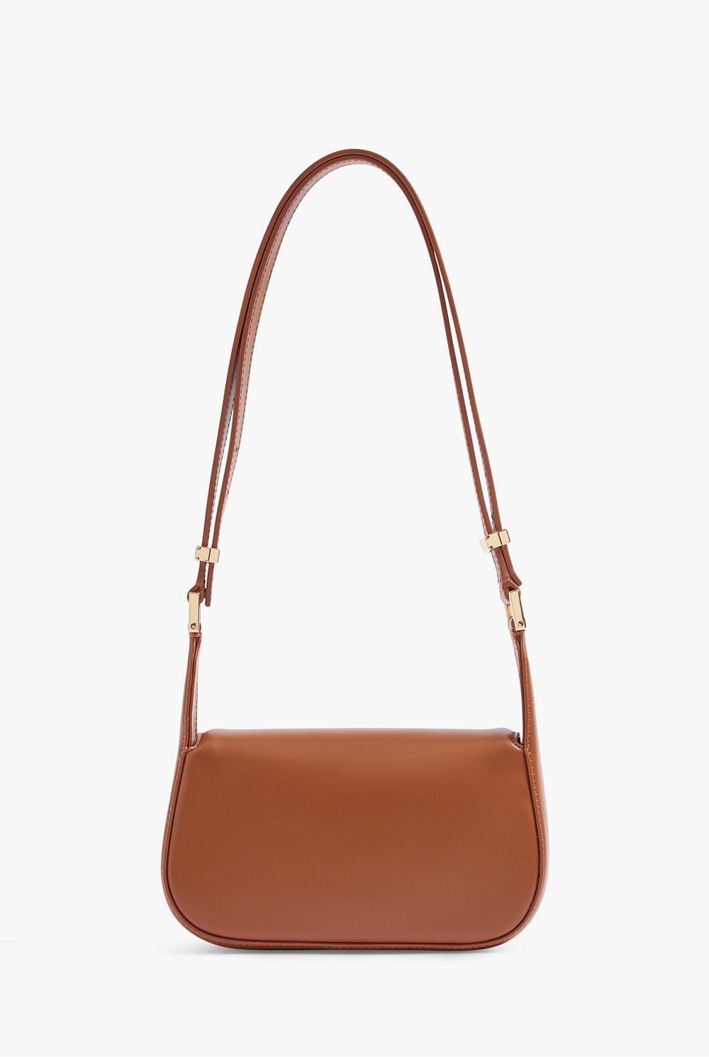 Chain Detail Leather Bag