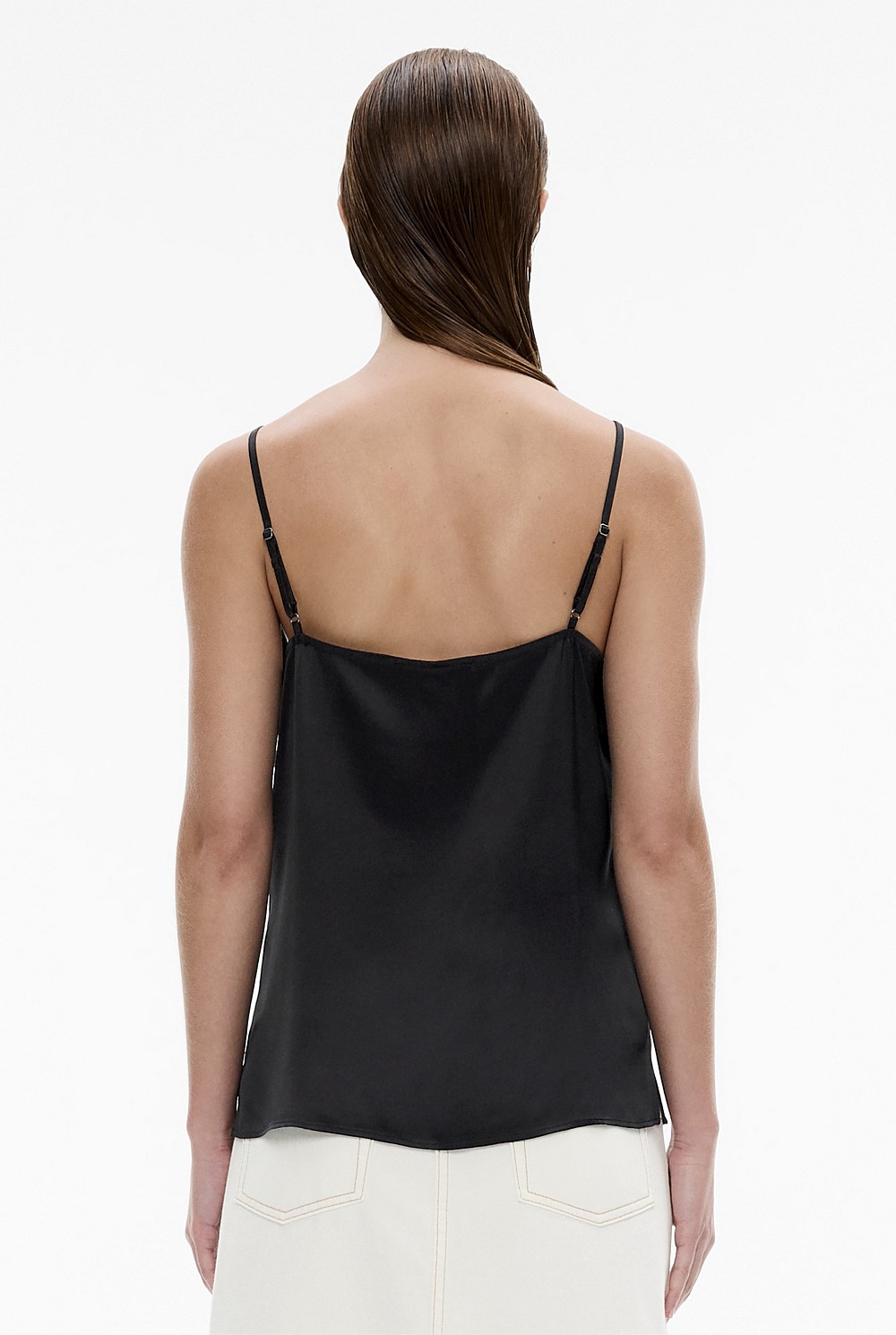 Silk Satin Lace Camisole