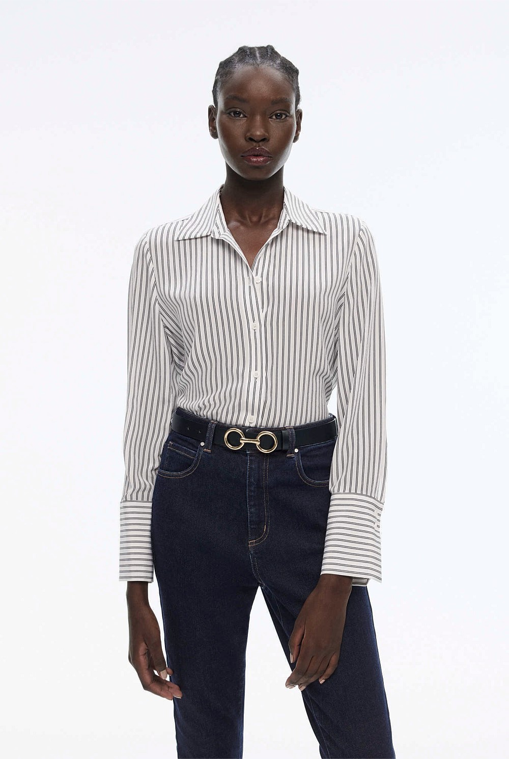 Silk Stripe Shirt