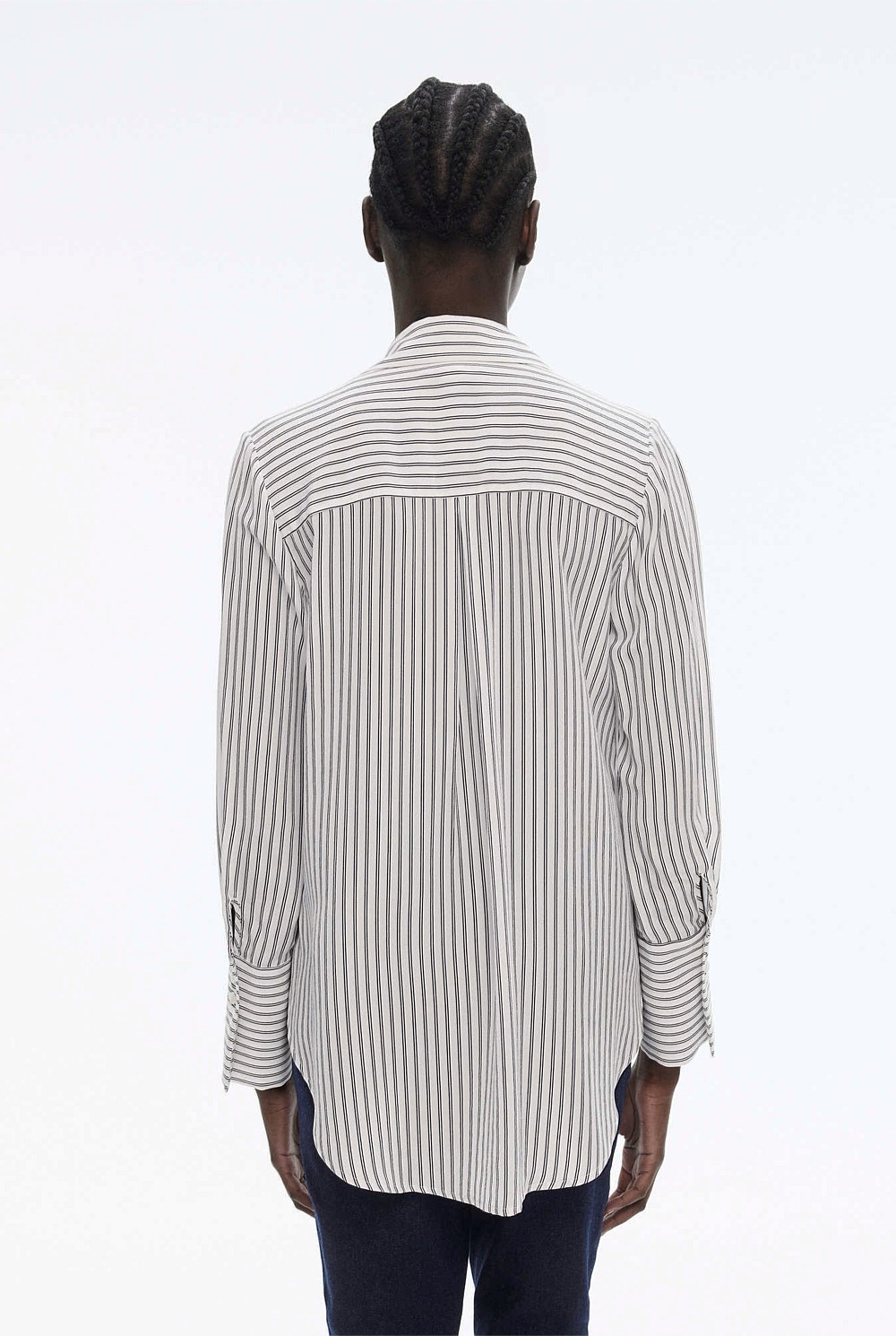 Silk Stripe Shirt