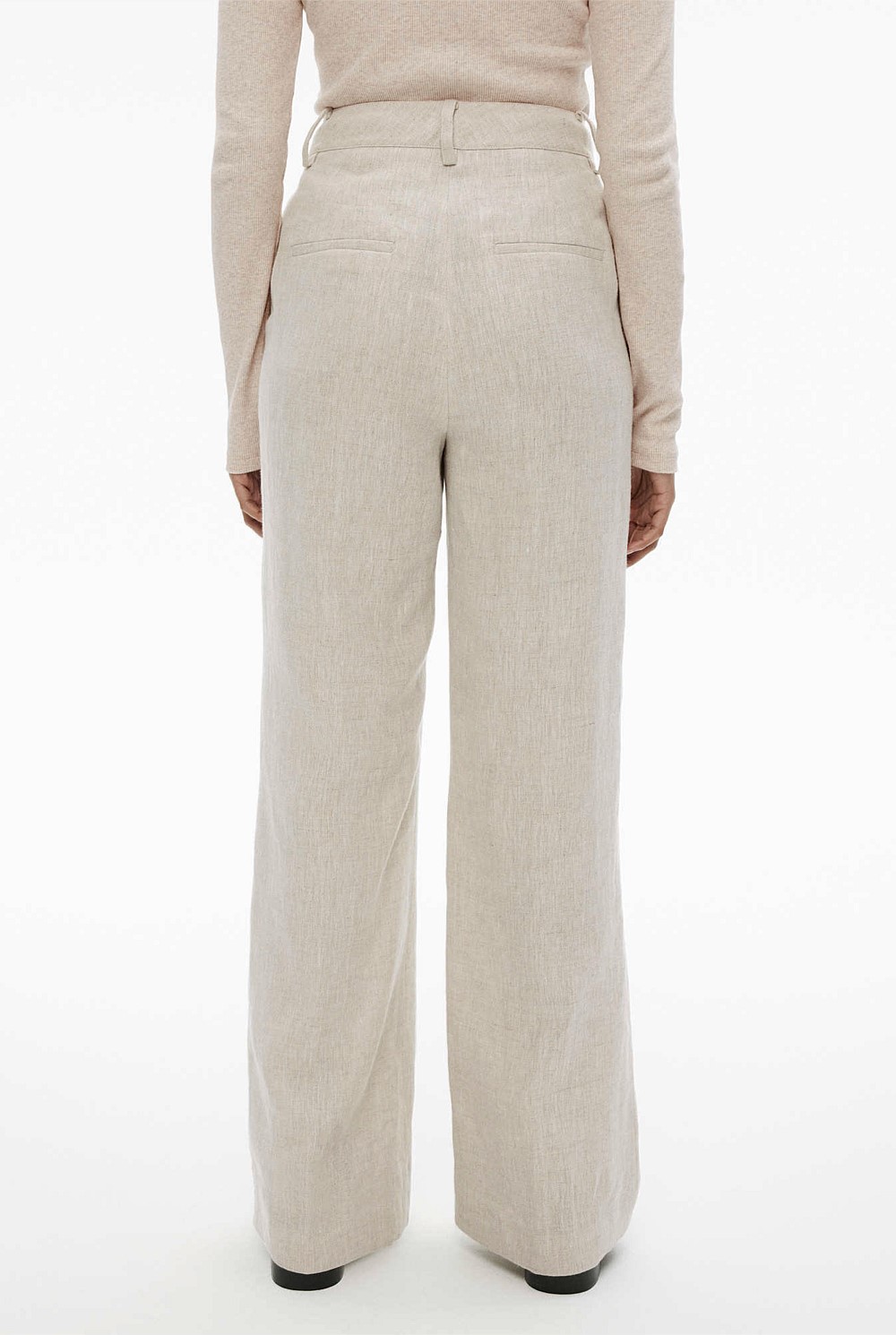 Yarn Dye Linen Trouser