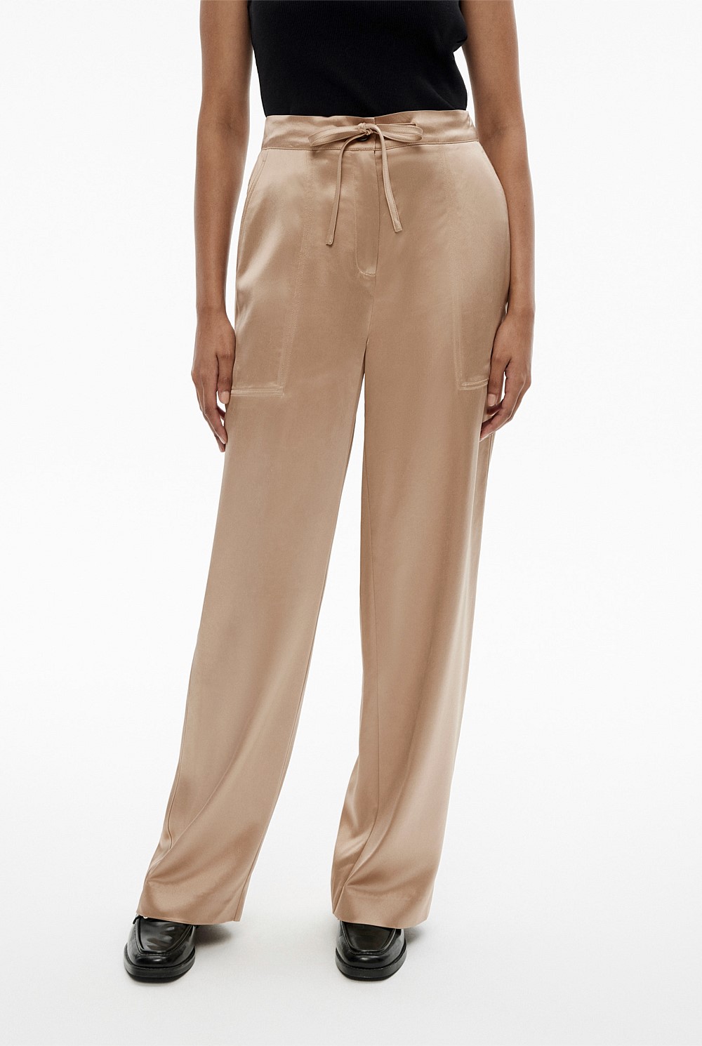 Acetate Blend Pant