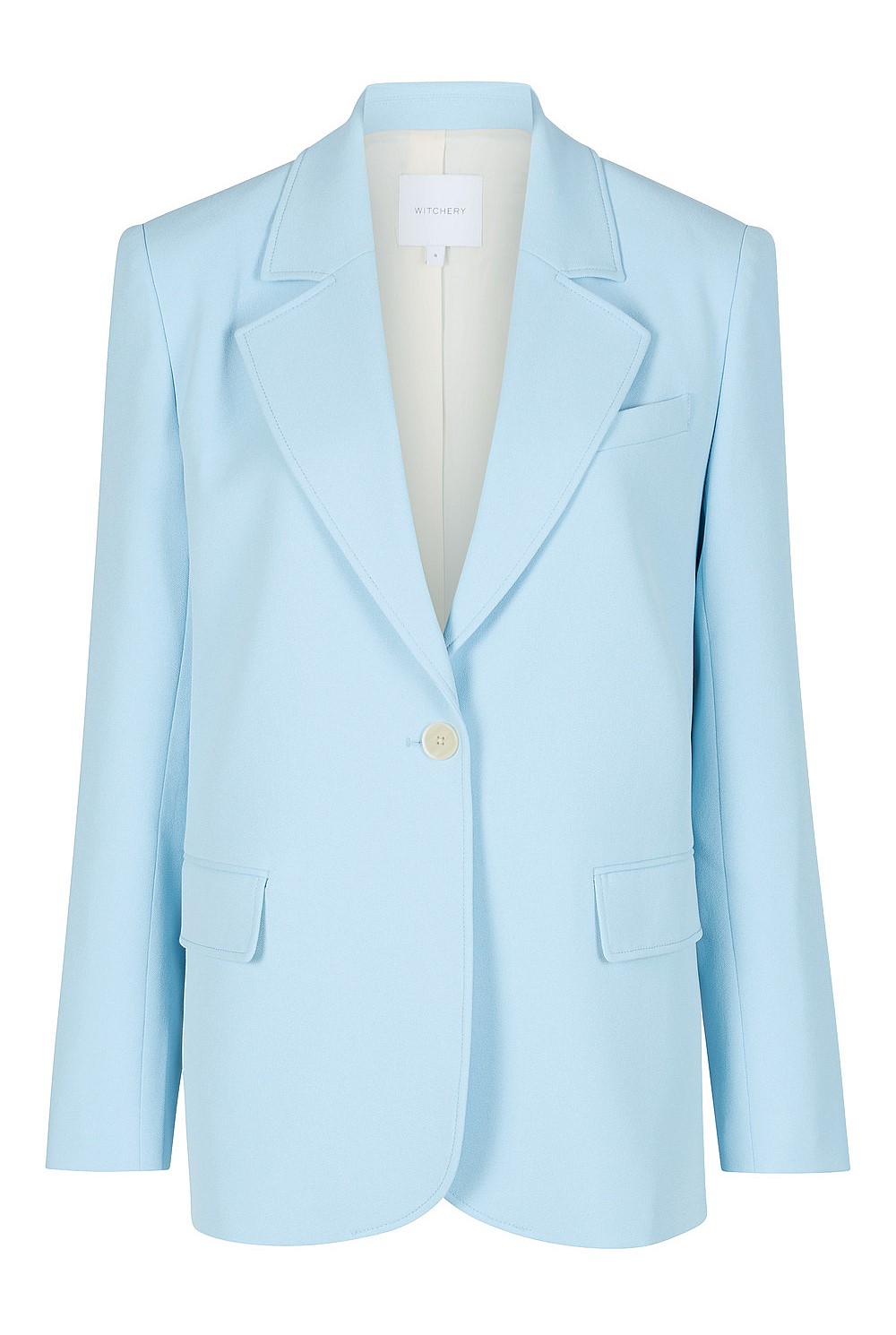 Boxy Single-Breasted Blazer