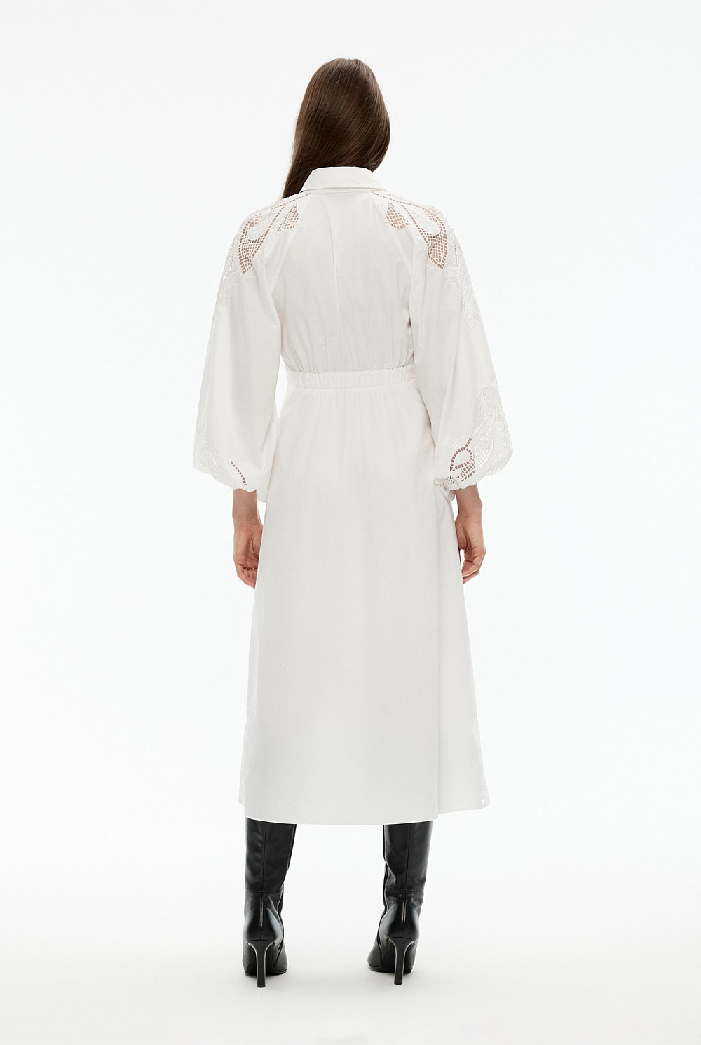 Cotton Broderie Dress