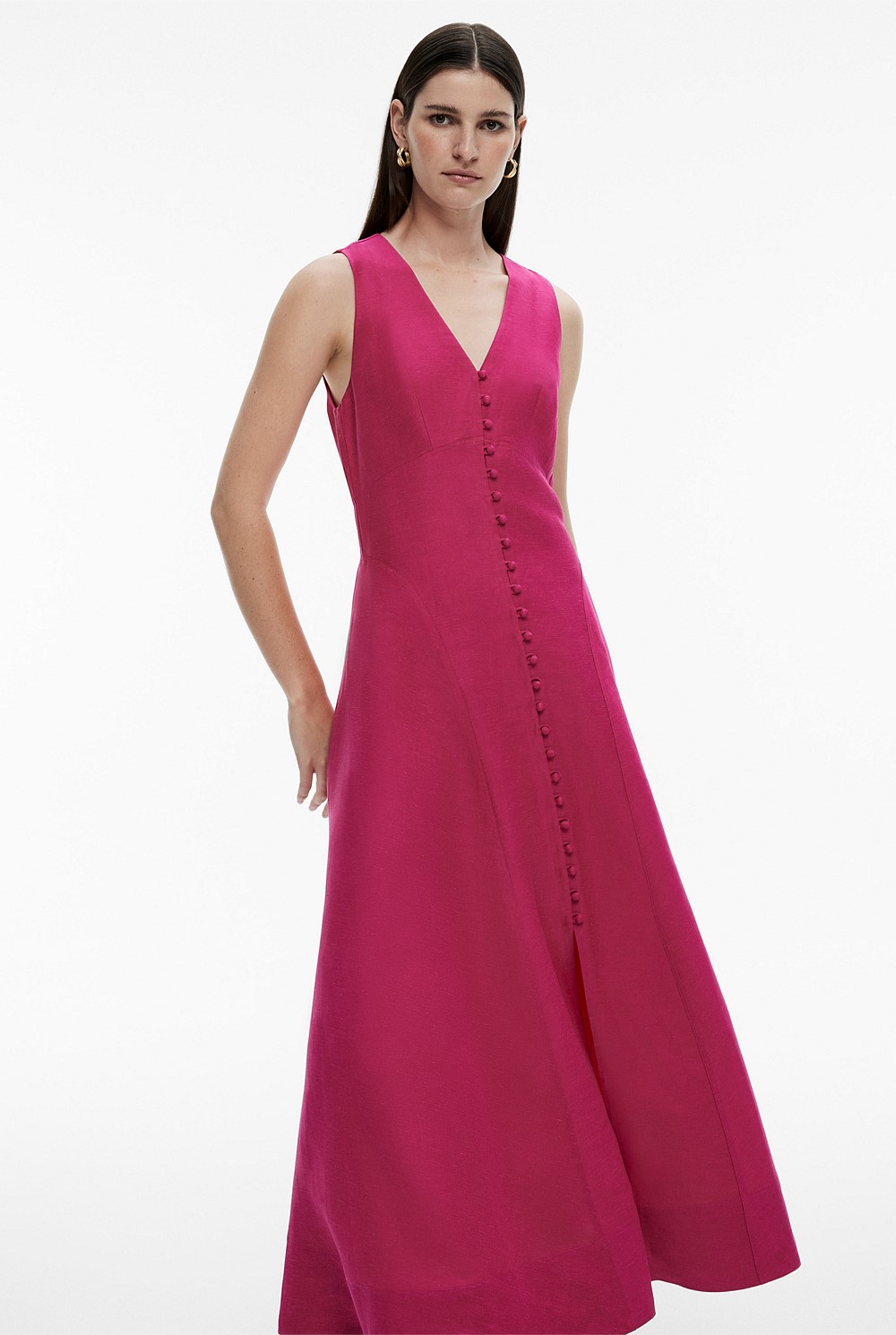 Seam Detail Maxi Dress