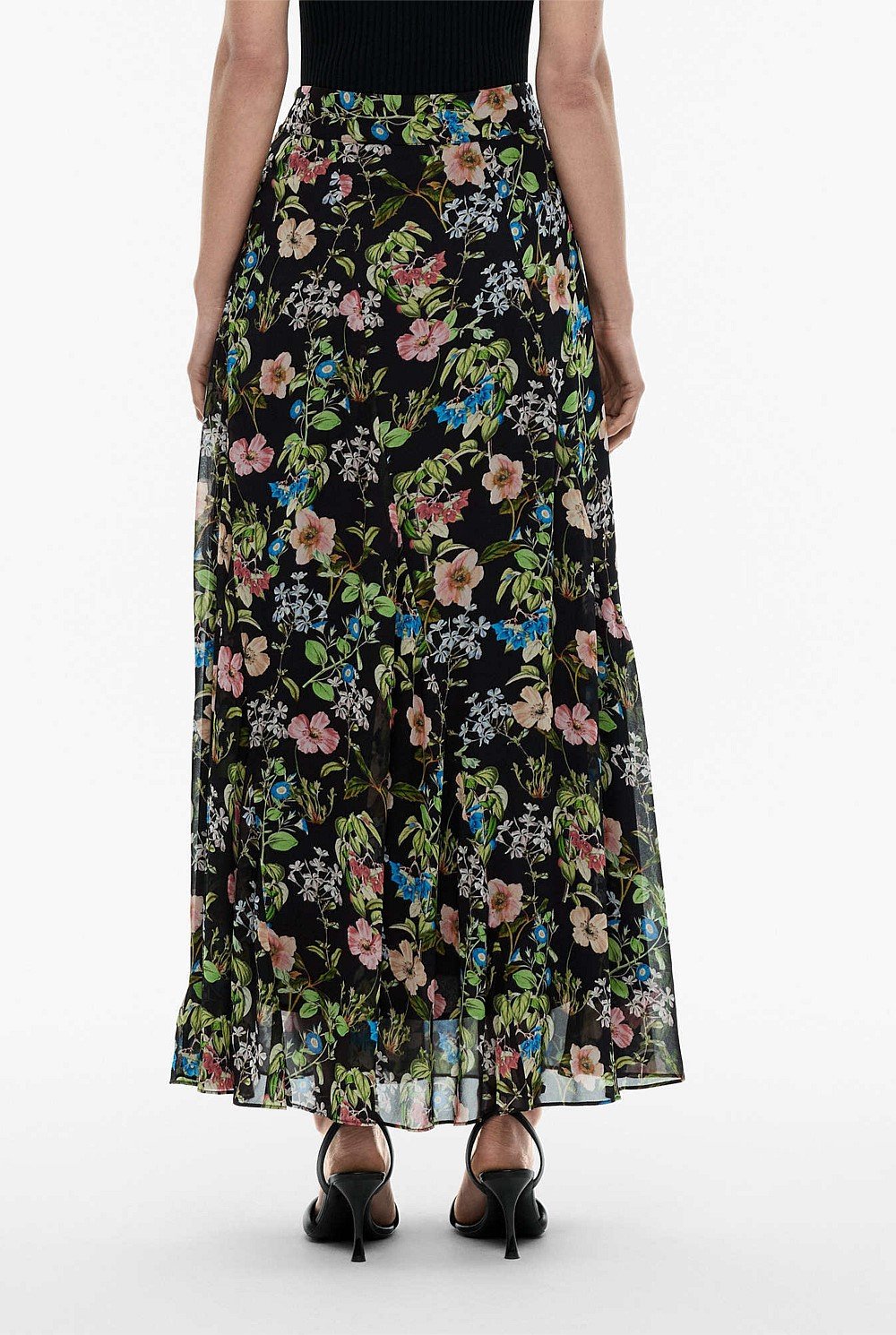 Botanical Maxi Skirt