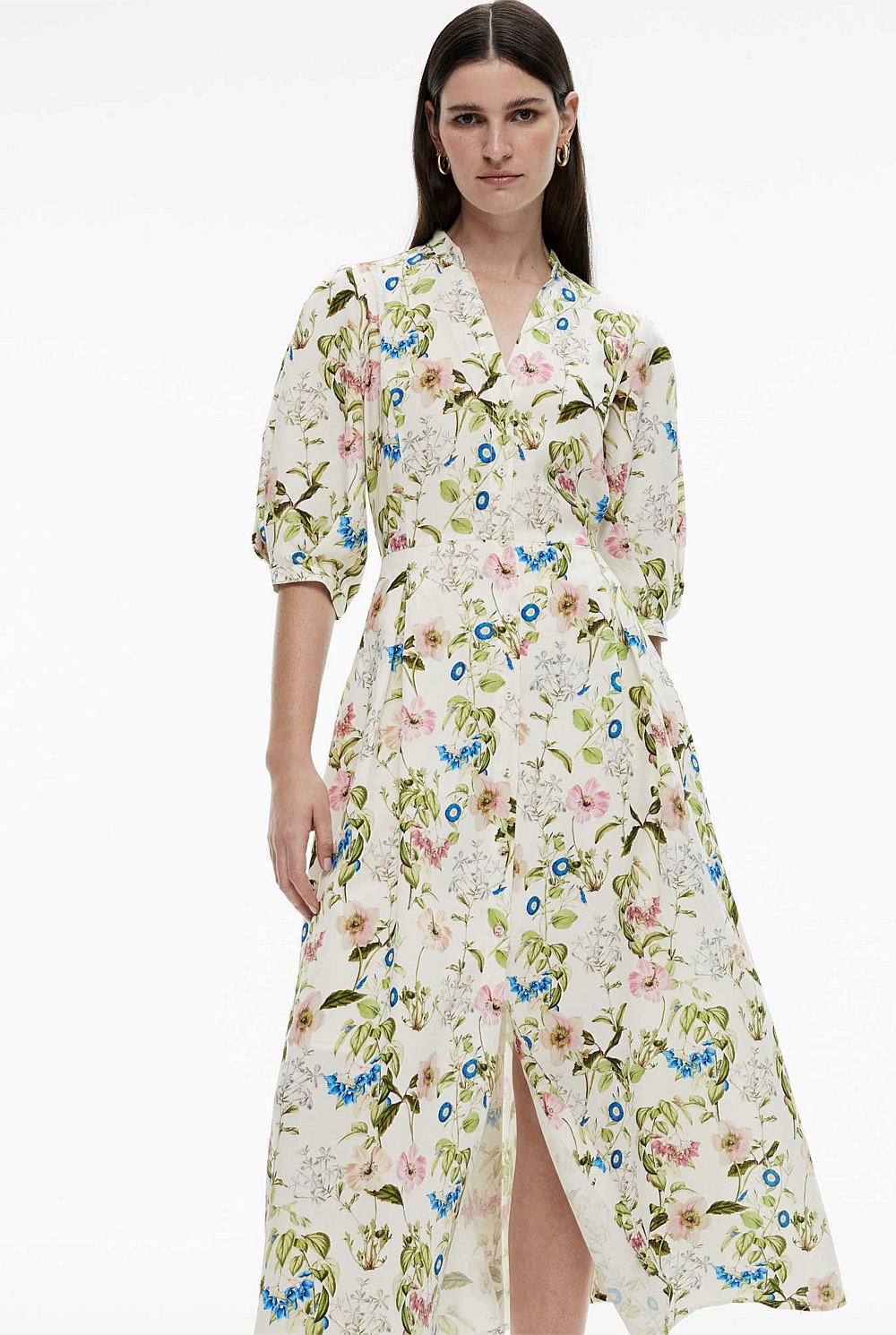 Botanical Floral Dress