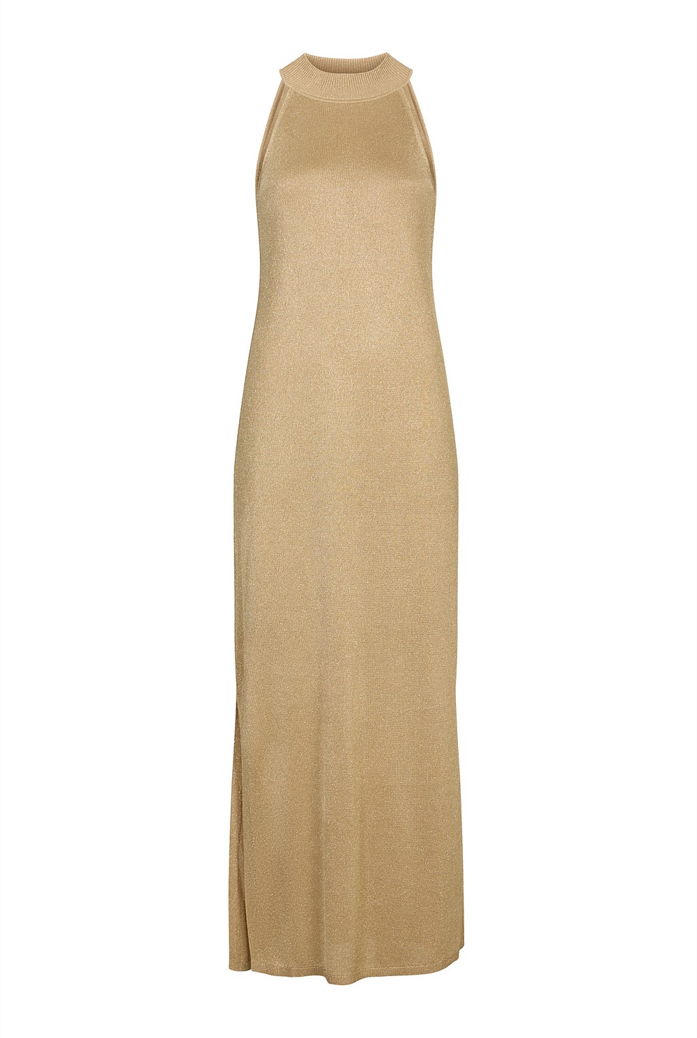 Metallic Knit Dress