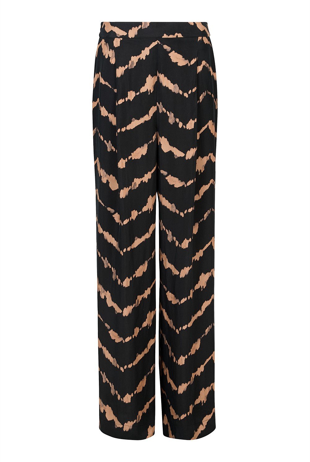 Cupro Print Pull On Pant