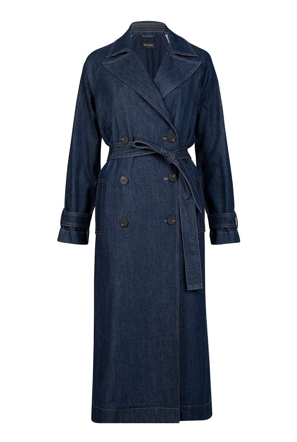 Denim Trench Coat