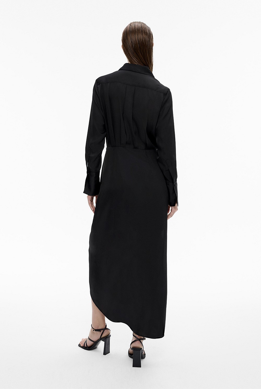 Asymmetric Wrap Dress