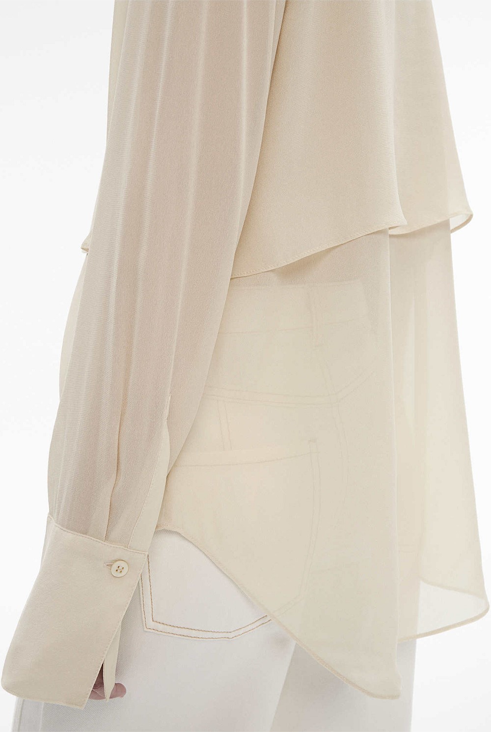 Georgette Layered Shirt