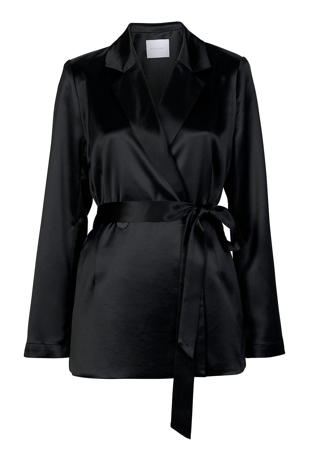 Acetate Draped Blazer