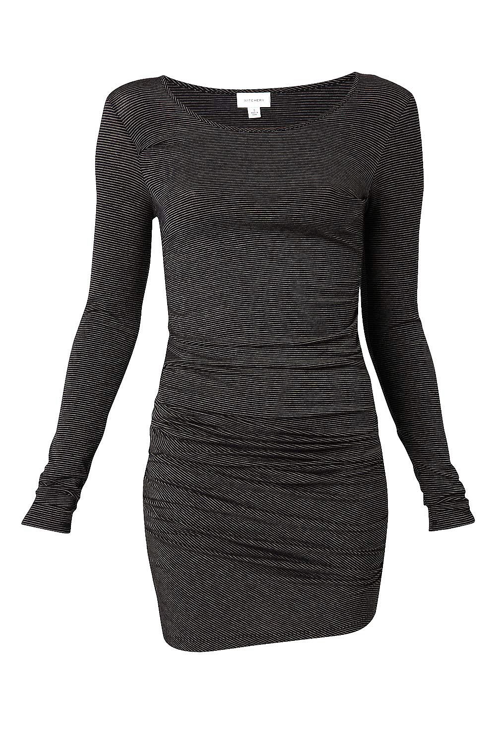 Rouched Stripe Tunic