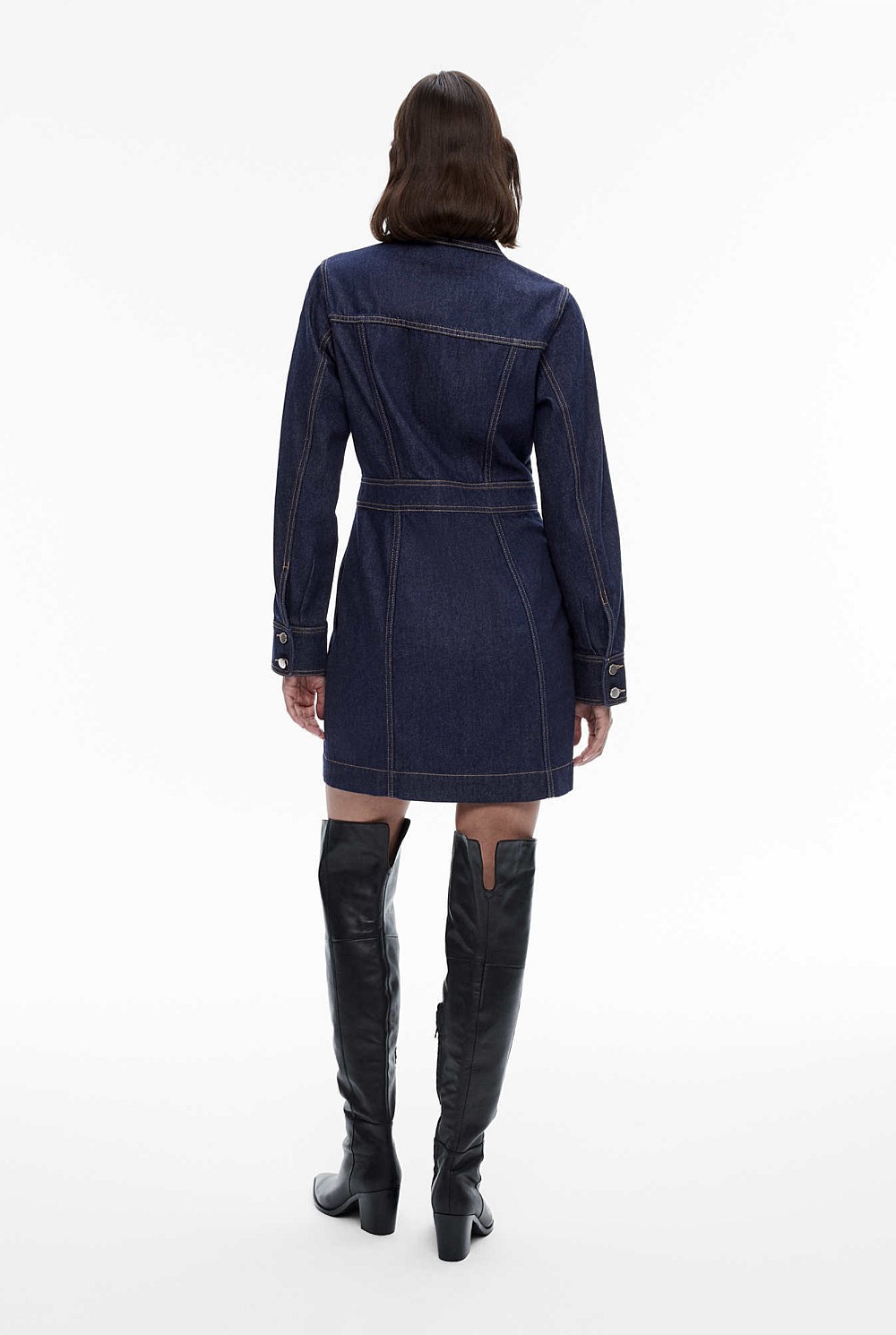 Denim Utility Dress