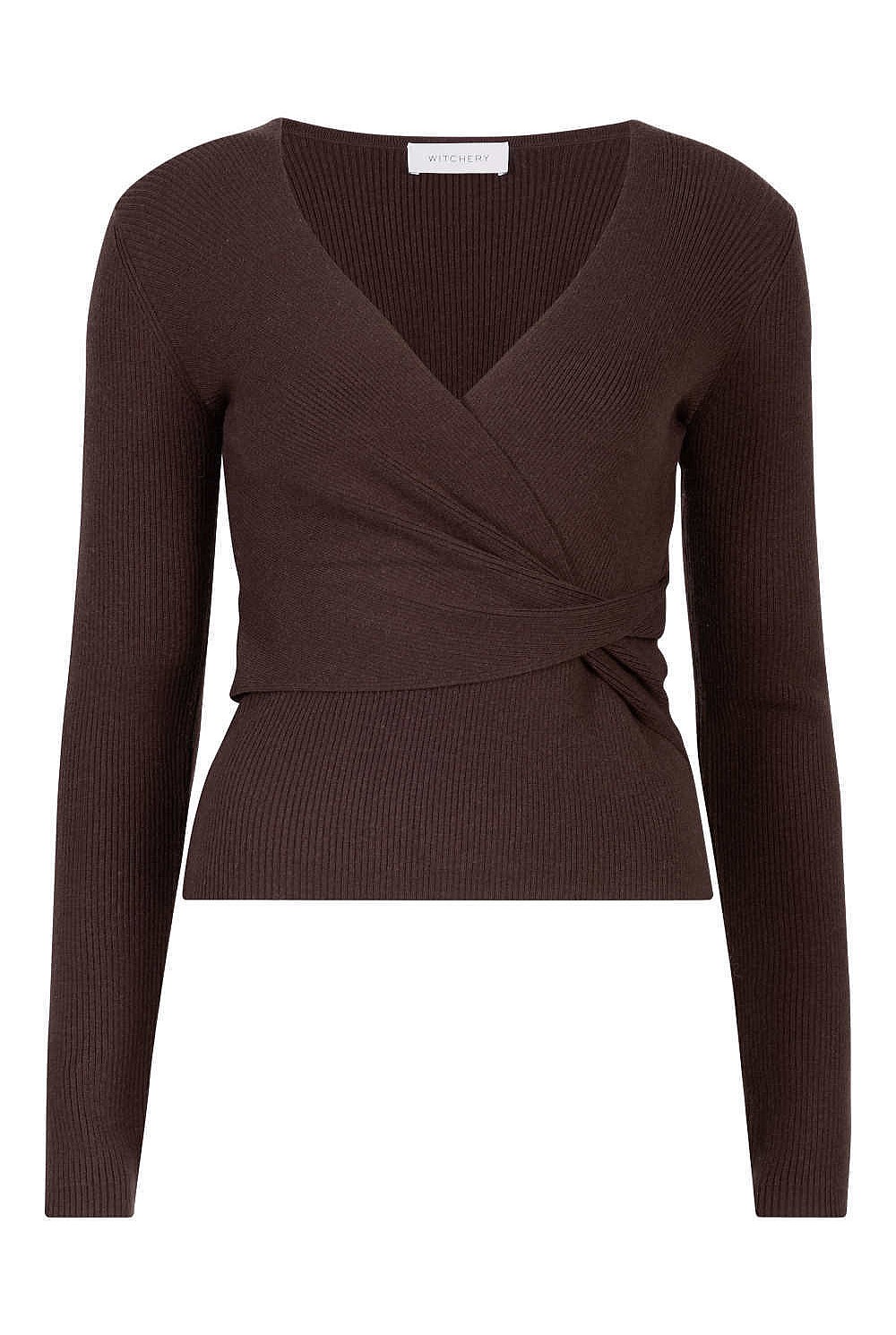 Twist Front Wrap Knit