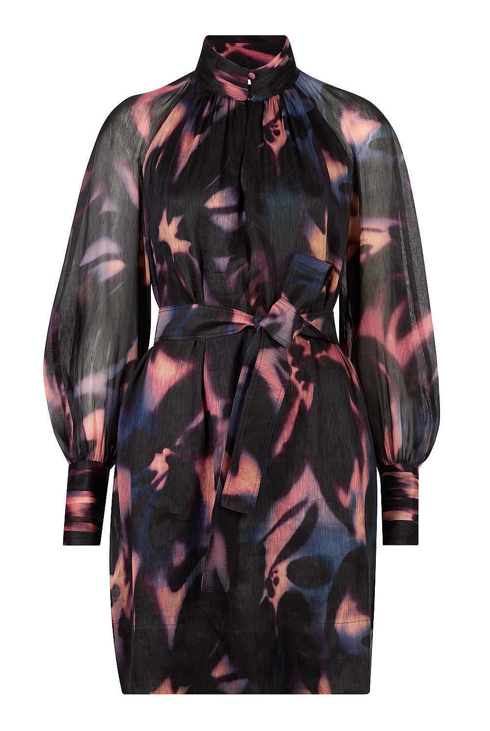 Dusk Floral Print Mini Dress