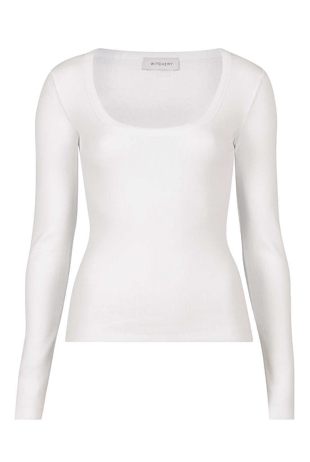 Scoop Neck Rib Top