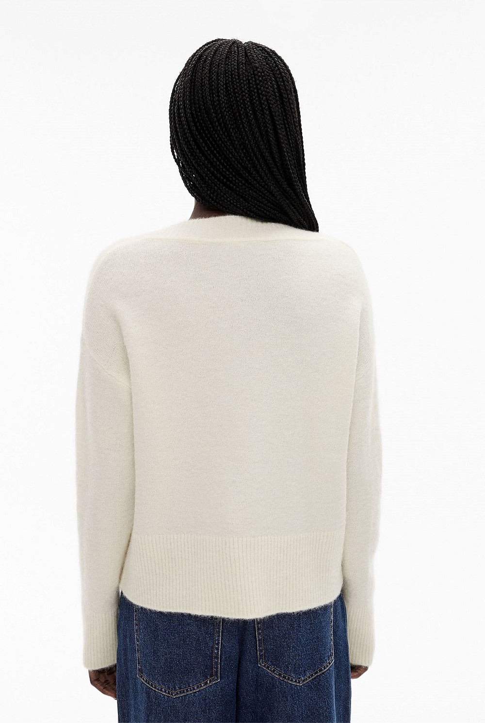 Tactile V Neck Knit