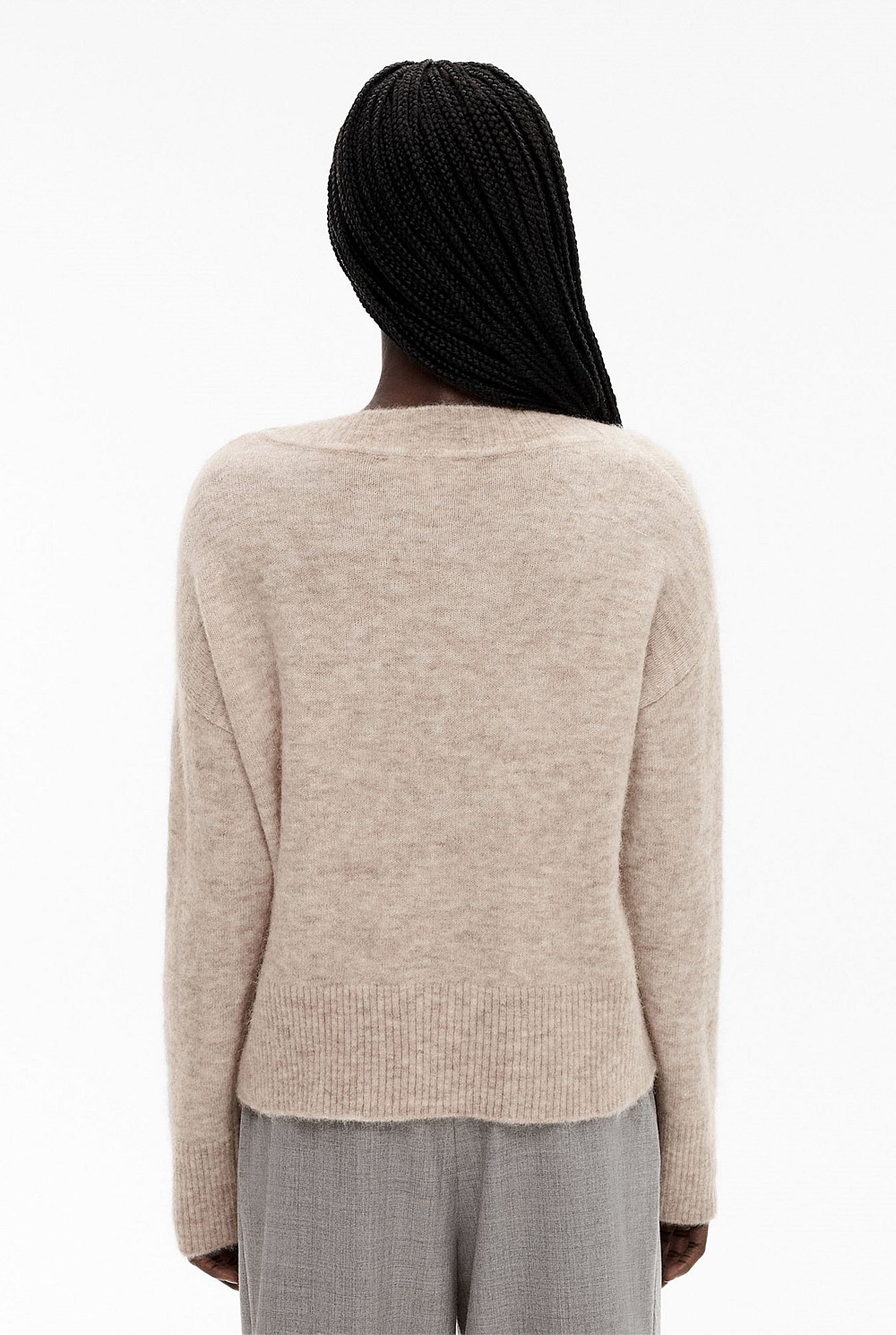 Tactile V Neck Knit