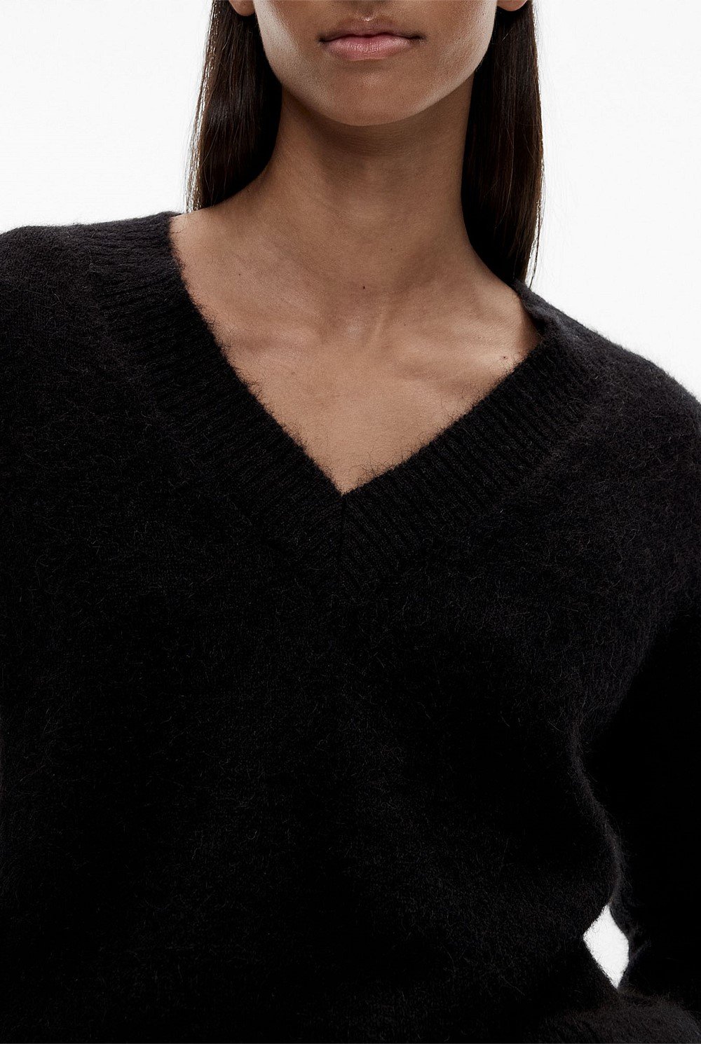 Tactile V Neck Knit