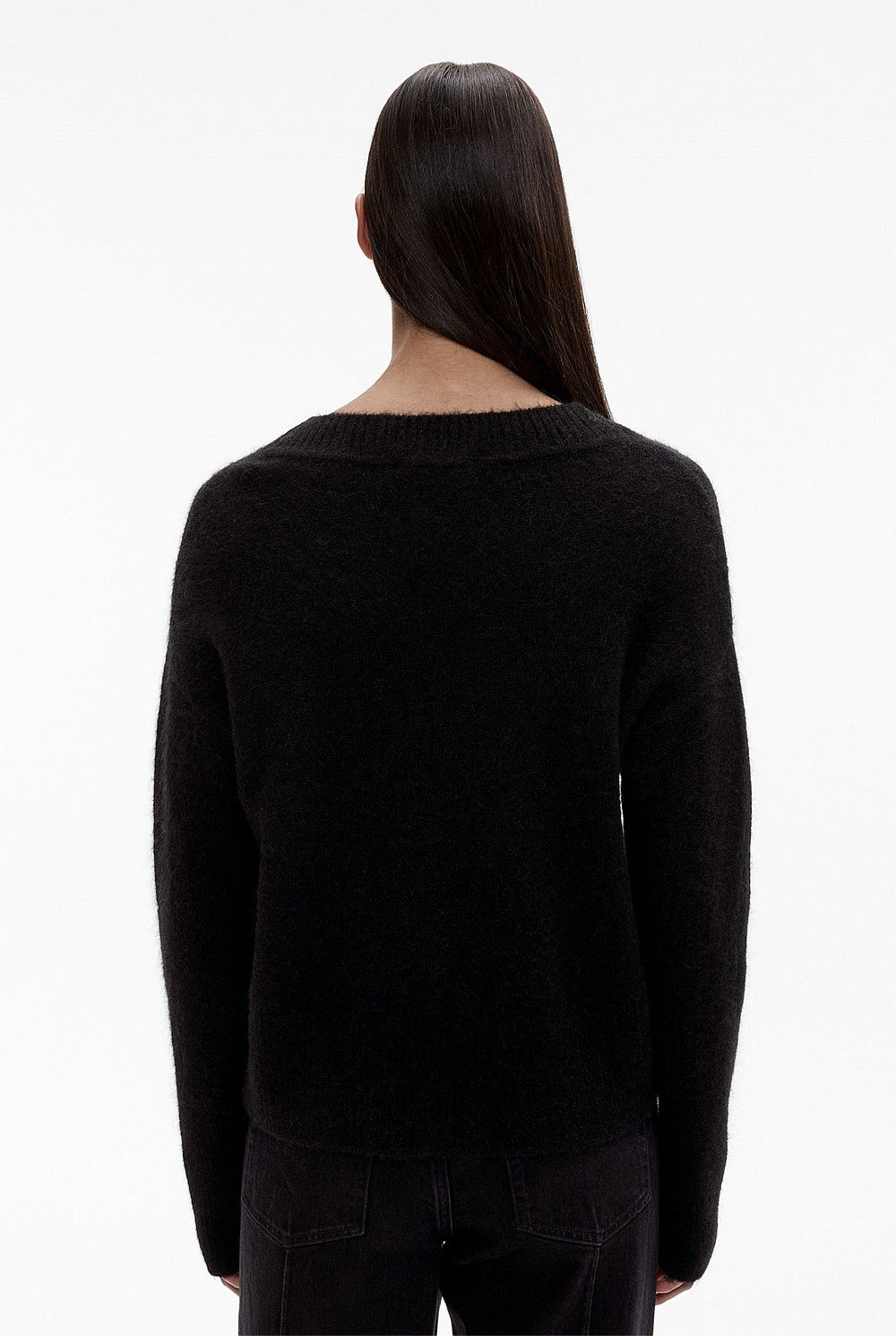 Tactile V Neck Knit