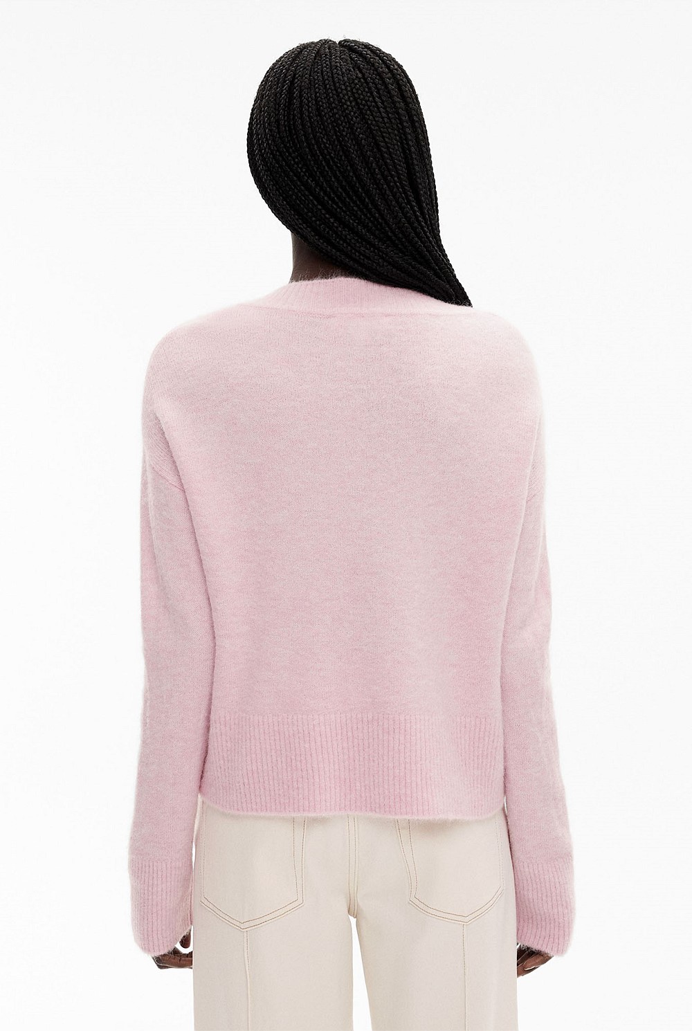 Tactile V Neck Knit