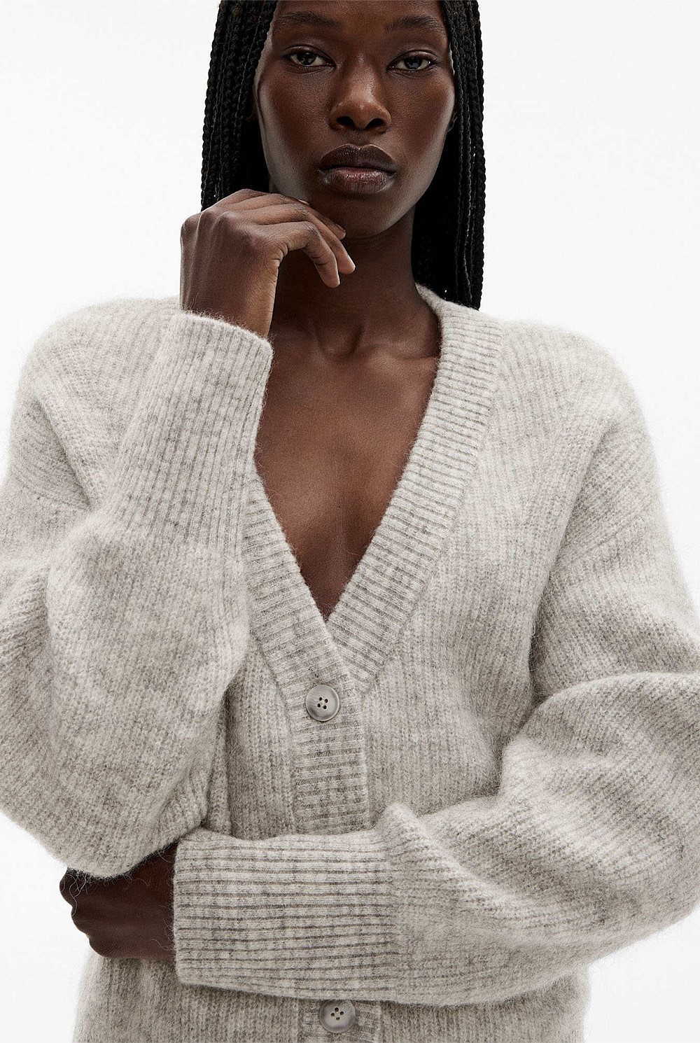 Tactile Knit Cardigan