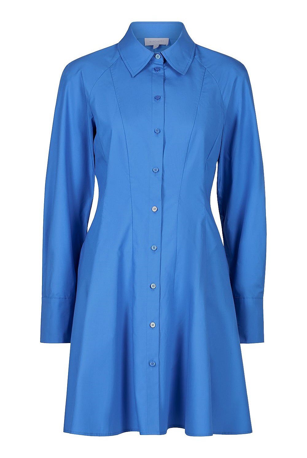 Seam Detail Mini Shirt Dress