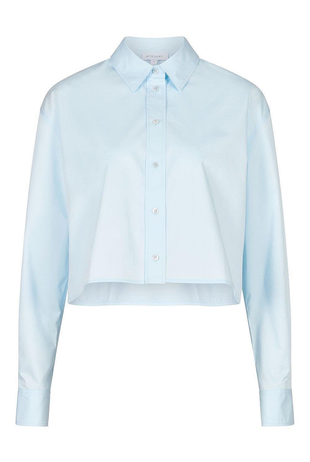 Cotton Cropped Shirt