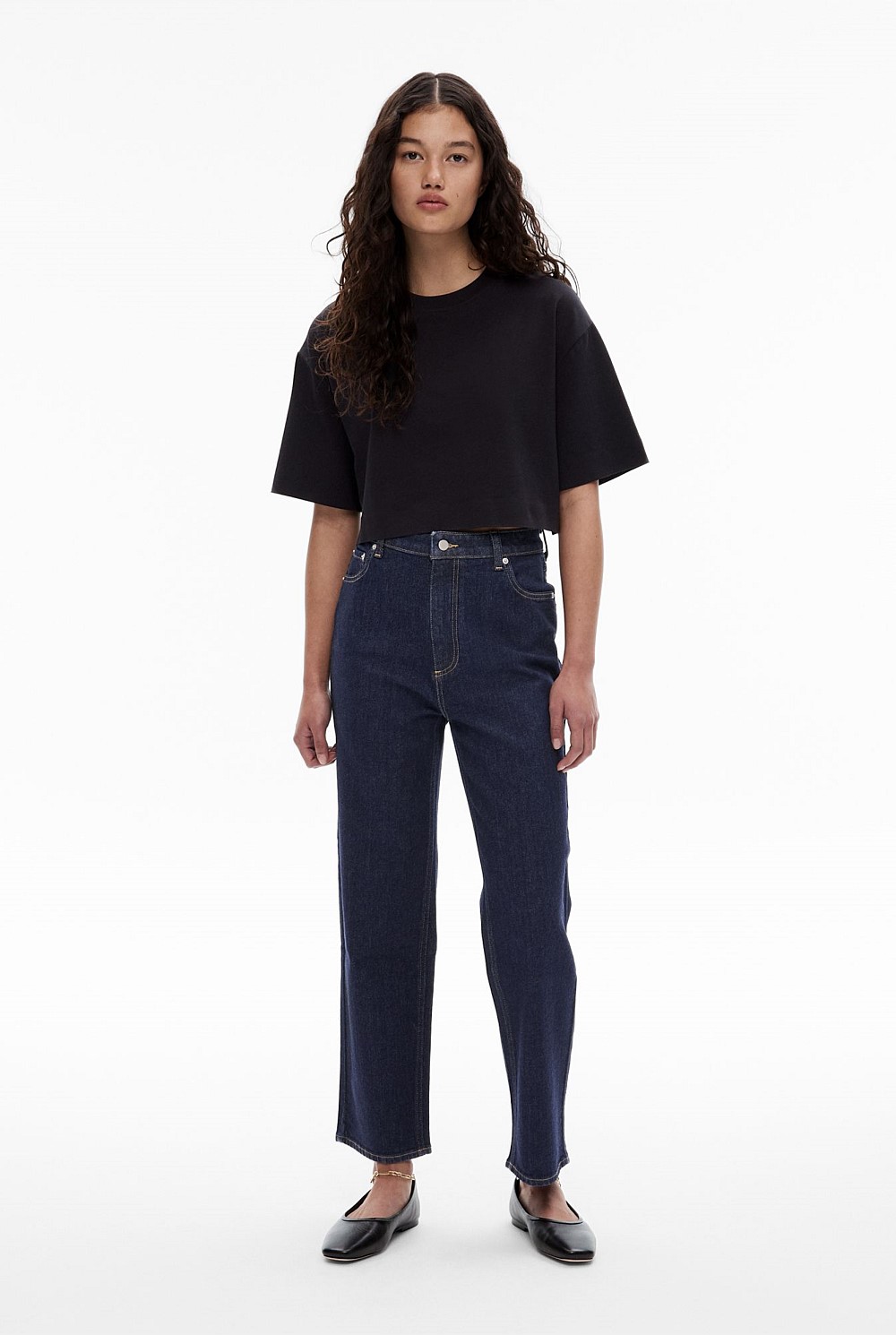 Crop Straight Jean