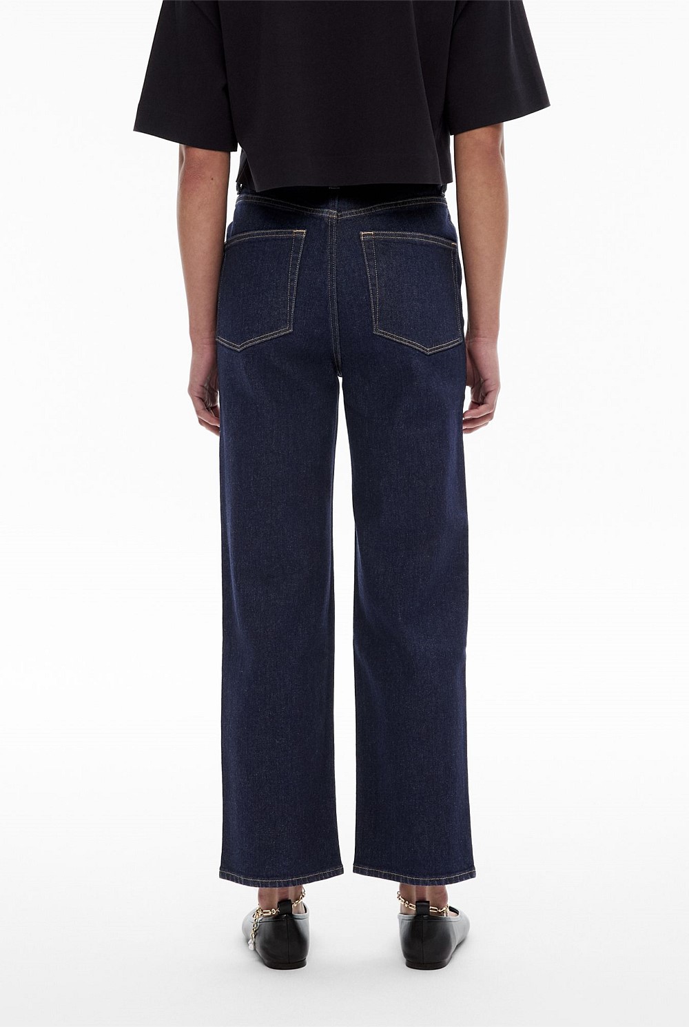 Crop Straight Jean