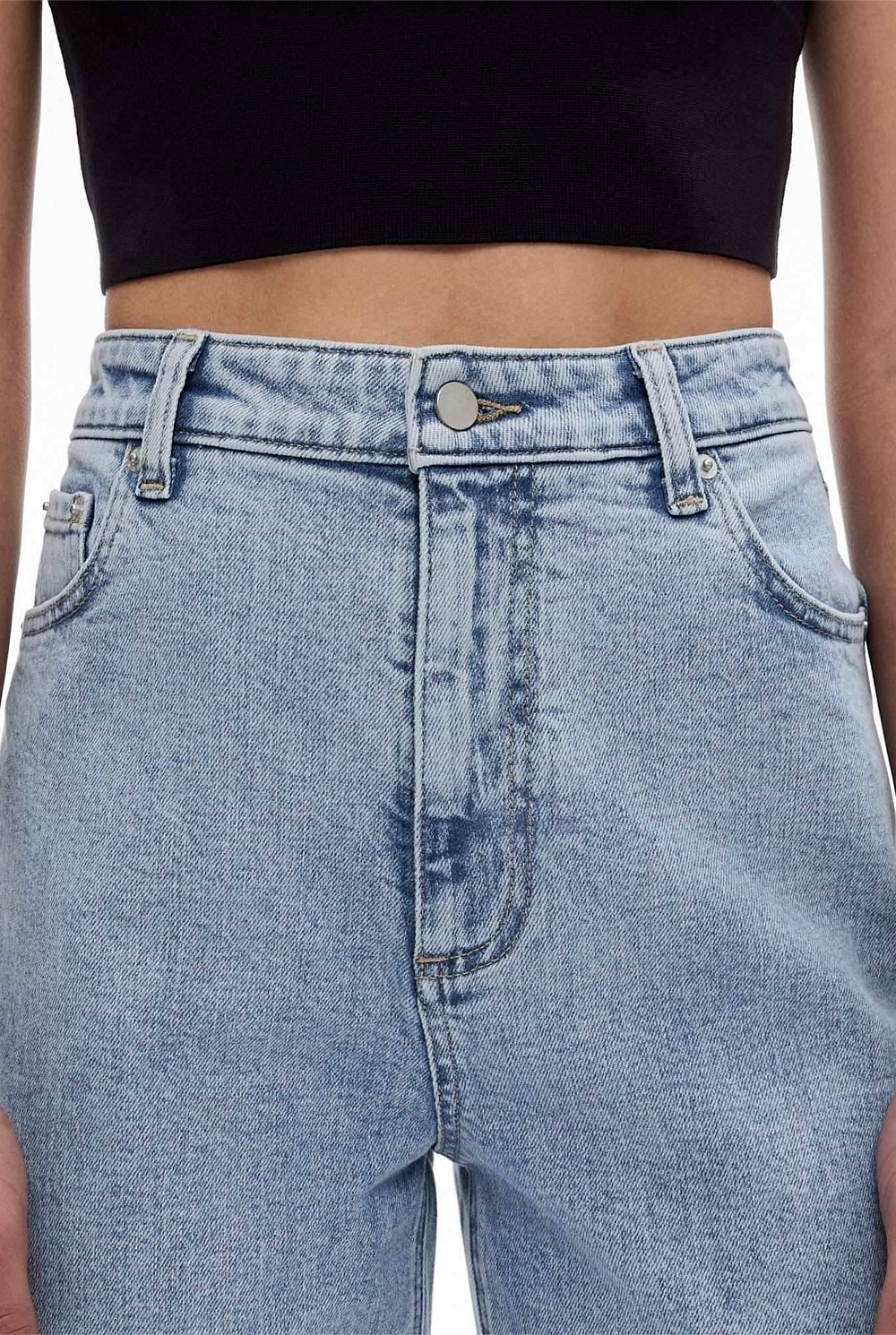 Crop Straight Jean