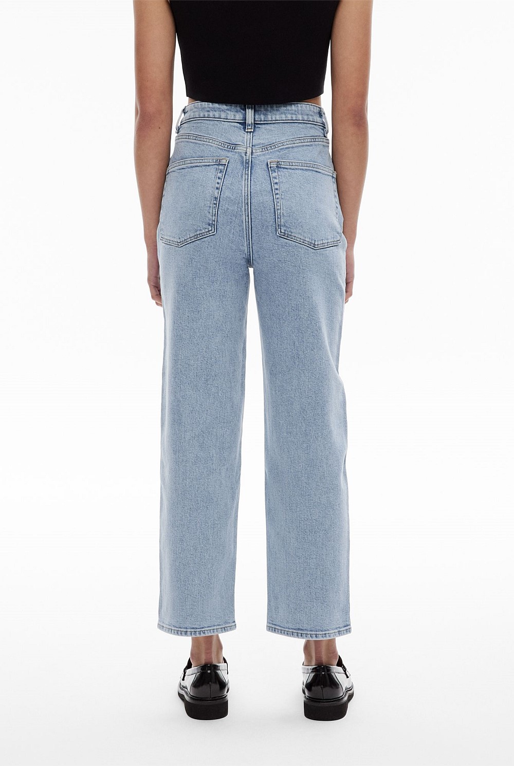 Crop Straight Jean