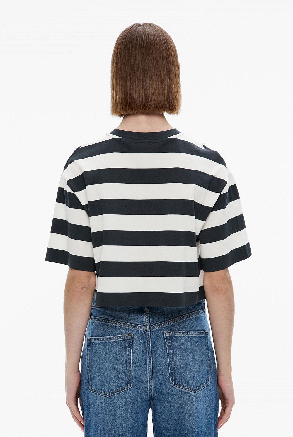 Stripe Crop T-Shirt