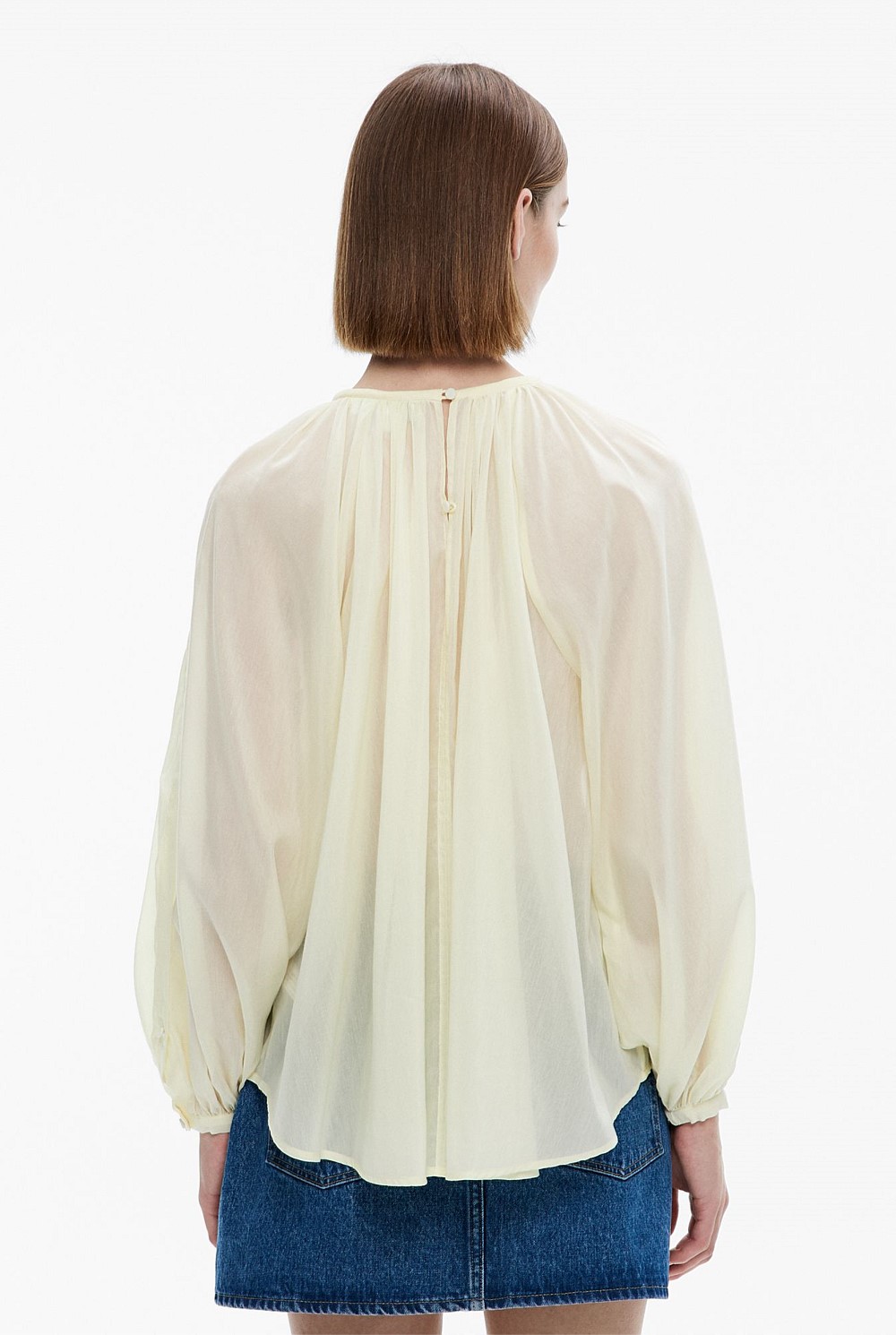 Cotton Silk Blouse