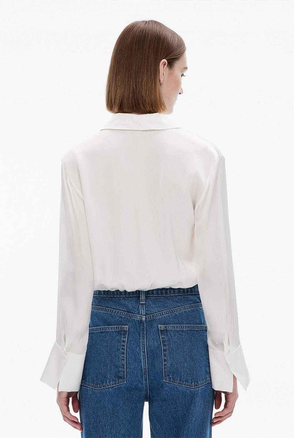 Elasticated Crop Shirt